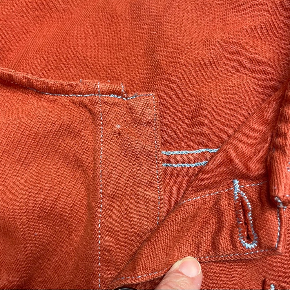 Roller Rabbit Abilene Orange Utility Jumpsuit - image 8